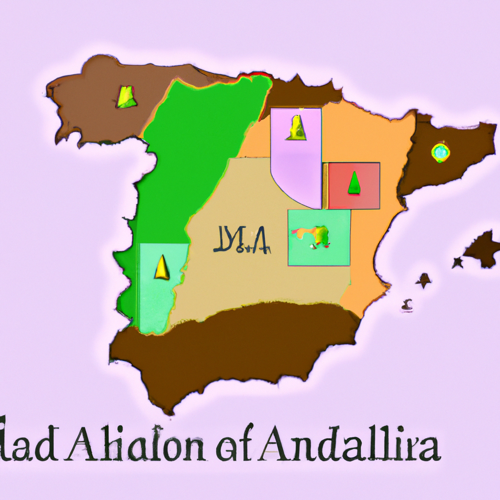 ¿Cómo se divide Al-Andalus?