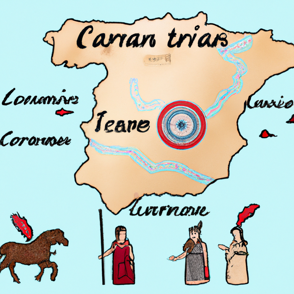 ¿Cómo se organizaban los romanos en el territorio de Hispania?