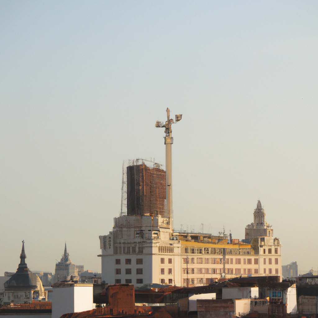 ¿Cuándo se construyó el edificio de telefonica?