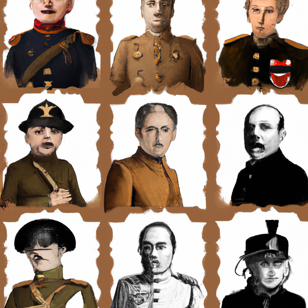 ¿Cuáles fueron los principales personajes de la Guerra Civil española?