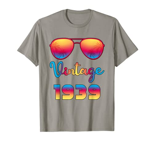 1939 Vintage Original Parts Funny 80s Retro Inspired Graphic Camiseta