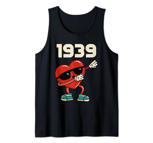 1939 Vintage Original Parts Funny 80s Retro Inspired Graphic Camiseta sin Mangas