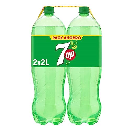 7 UP Zero Refresco Lima y Limón sin azúcar pack 2 botellas 2L