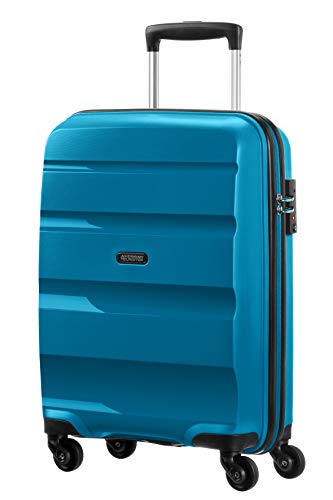 American Tourister - Bon Air - Spinner Equipaje de mano 55 cm, 32 L, Azul (Seaport Blue)