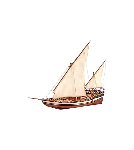 Artesanía Latina - Maqueta de Barco en Madera - Dhow Árabe Sultan - Modelo 22165, Escala 1:60 - Maquetas para Montar - Nivel Medio