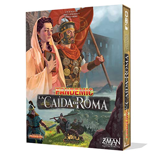 Asmodee - Unbox Now - Pandemic: La Caída De Roma - Juego de Mesa en Español, a partir de 8 años