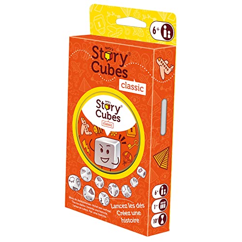 Asmodee - Zygomatic - Story Cubes Original Blister Eco, Juego de Dados, 8+ años, Multilenguaje (incluye Español) (ASMRSC301ML1)