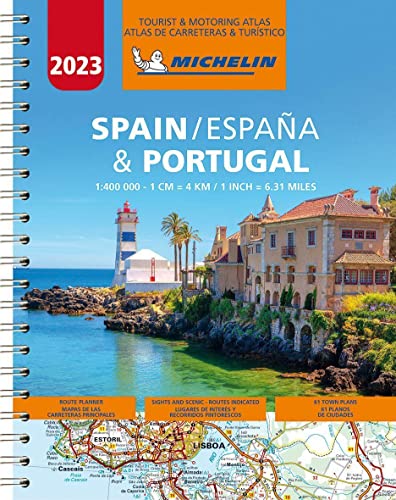 Atlas De Carreteras España Portugal (a4) (04460): 1 : 400 000 (Edición en Español ): Tourist & Motoring Atlas A4 spiral