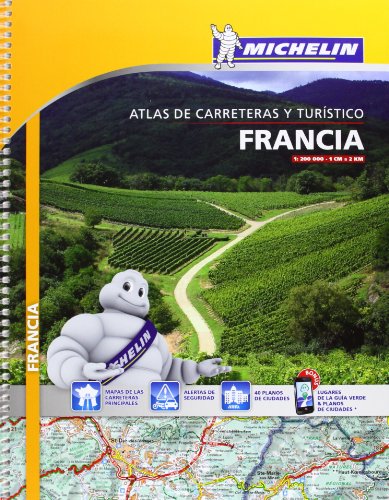 Atlas Francia (A4) (Atlas de carreteras Michelin)