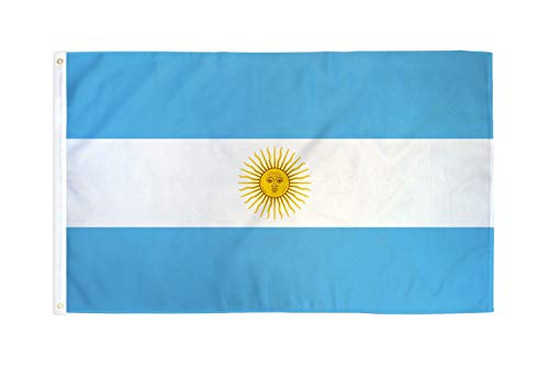 AZ FLAG Bandera de Argentina 150x90cm - Bandera Argentina 90 x 150 cm