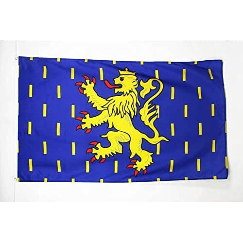 AZ FLAG Bandera de Franco Condado 150x90cm - Bandera DE FRANCHE-COMTÉ - Francia 90 x 150 cm