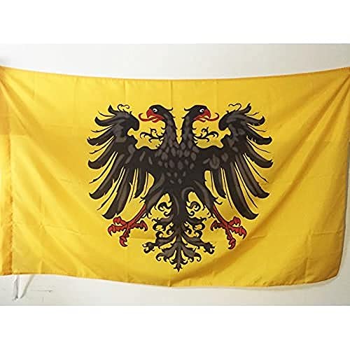 AZ FLAG Bandera del Sacro Imperio Romano GERMÁNICO 962-1806 90x60cm para Palo - Bandera Primer Reich 60 x 90 cm