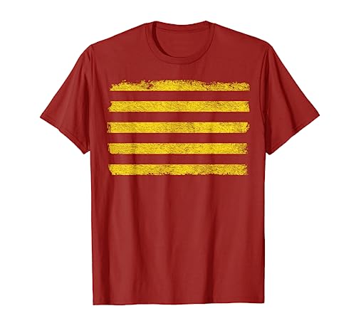 BANDERA CATALUÑA SENYERA ESPAÑA CATALUNYA ESPANA Camiseta