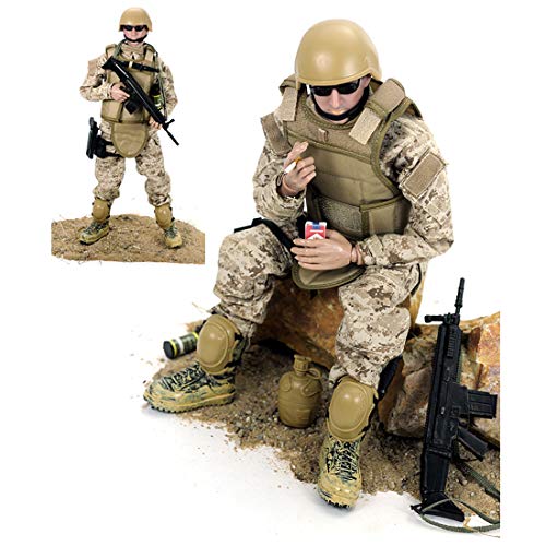 Batop Modelo de soldado de 1/6, 12 pulgadas de soldado juguete figuras militares figuras de acción modelo - Navy Seal