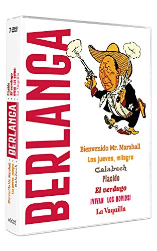 Berlanga 1921-2021 (DVD) Pack 7 peliculas: Bienvenido Mr Marshall / Los jueves, milagro / Calabuch / Placido / El verdugo / Vivan los novios / La vaquilla