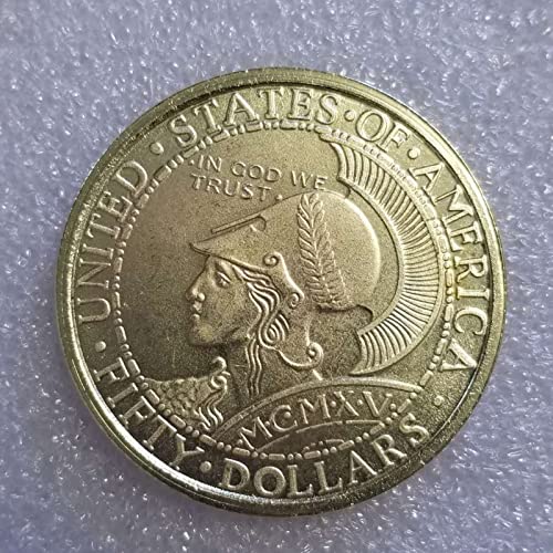 BoodLo Artesanía Antigua 1915 Moneda Conmemorativa de Dólar de Plata del Pacífico de Panamá de 50 S$ #2084