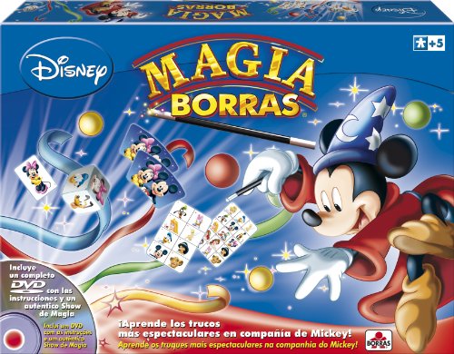 BORRAS Magia Edición Mickey Magic, 15 Trucos, Contiene DVD. 5+ Años (14404)