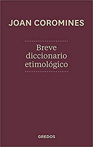 Breve diccionario etimológico (Diccionarios)