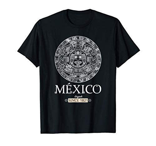 Calendario Maya Azteca Mexicano, Cultura Historia de Mexico Camiseta