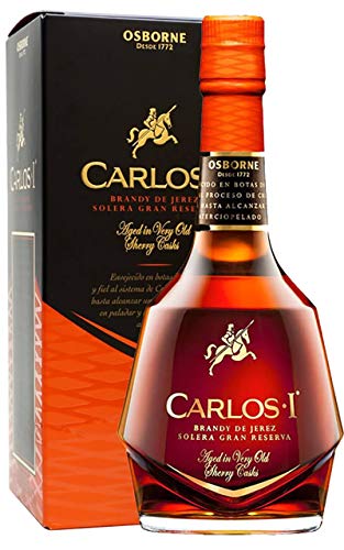 Carlos I, Brandy de Jerez Solera Gran Reserva, 100 cl