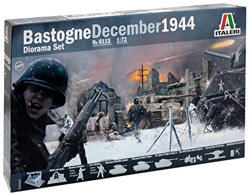 Carson Italeri 1/72 Bastogne de diciembre de 1944 Diorama Set # 6113