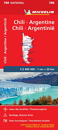 Carte Nationale Chili Argentine