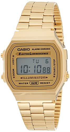 Casio Collection A168WG-9EF, Reloj Unisex, Oro