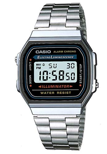 Casio Reloj Digital Unisex colección Vintage. A168WA-1YES