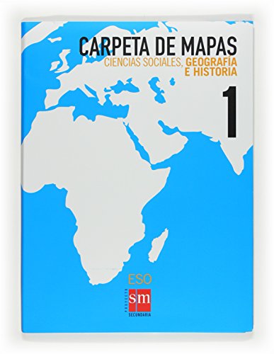 Ciencias sociales, geografía e historia. 1 ESO. Carpeta de mapas - 9788467534184 (SIN COLECCION)