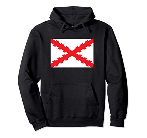 Cruz de Borgoña - Imperio Español Sudadera con Capucha