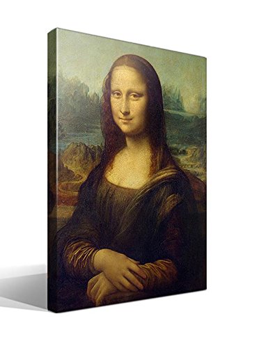 cuadro canvas Gioconda o Mona Lisa de Leonardo Da Vinci - 55cm x 75cm