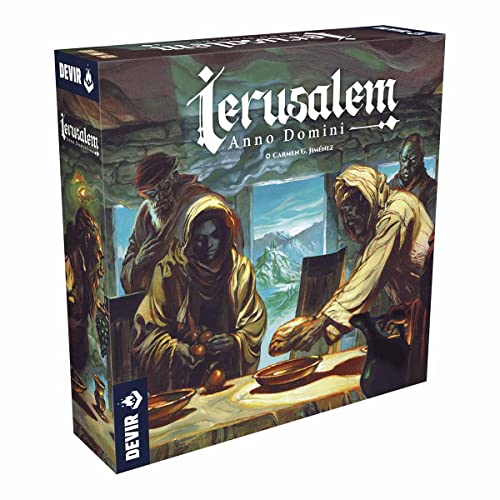 Devir - Ierusalem Anno Domini, Juego de Mesa basado en el Libro más leido de Todos los Tiempos, Juego de Mesa apartir de 12 años (BGIERUML)