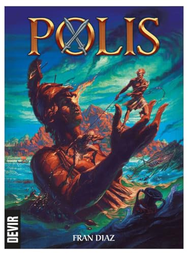 Devir - Polis: Batallas de Leyenda, Juego de Mesa, Juego de Mesa de Estrategia, Juego de Mesa 2 Jugadores, Juego de Mesa 12 años (BGPOLISE)