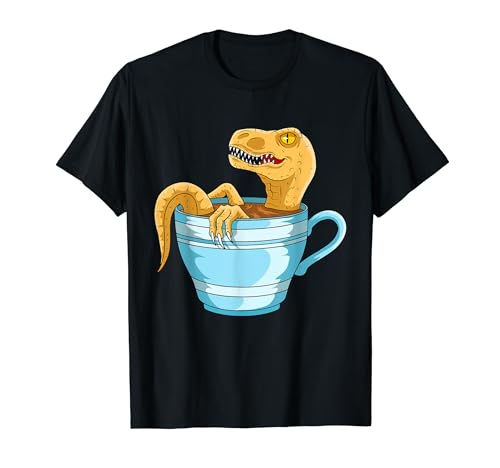 Dinosaurio Tricerapto Velociraptor - Dino Tiranosaurio Rex Camiseta