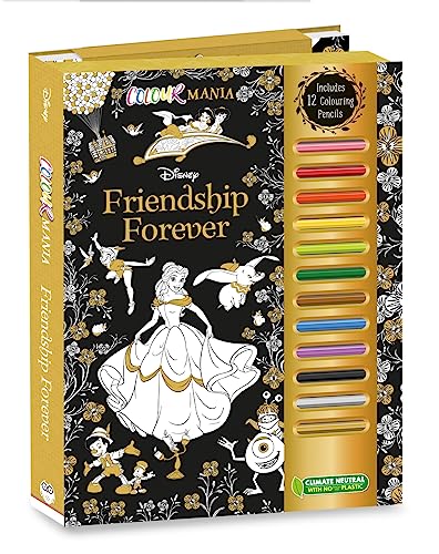 Disney: Friendship Forever (Art folder including 12 colouring pencils!)