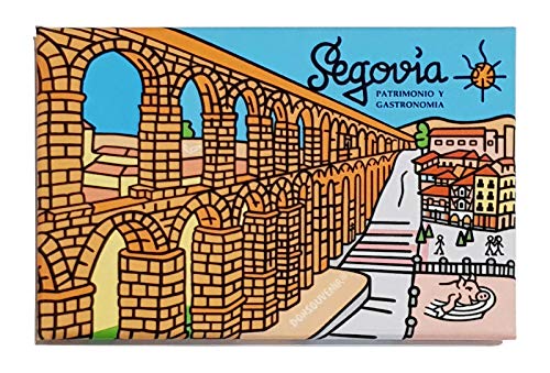 DONSOUVENIR MAGNETICO Segovia Modelo: Patrimonio Y GASTRONOMIA.