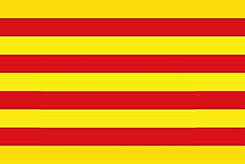 Durabol Bandera de Cataluña 150 * 90 cm Bandera de Catalunya