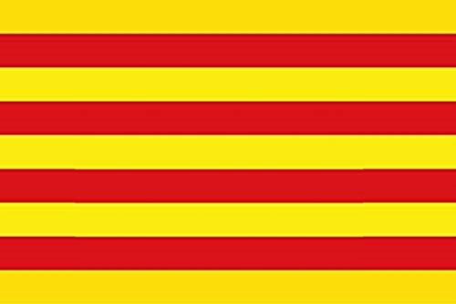 Durabol Bandera de Cataluña 150 * 90 cm Bandera de Catalunya