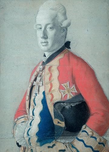 EfeMir Cuadros Modernos Impresión de Carteles Famoso Retrato del Archiduque Maximiliano de Austria por Jean Étienne Liotard para Decoración de Paredes 60x90cm