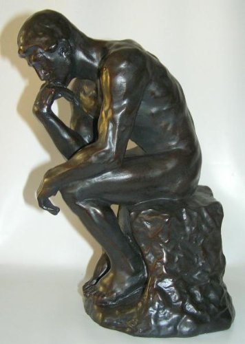 El Pensador - Der Denker - Escultura, 24 cm - Replica de Auguste Rodin #06 -