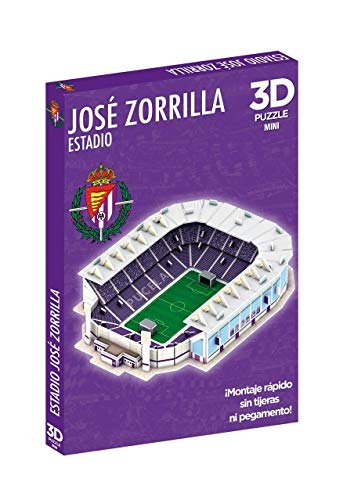 Eleven Force-EF-12449 Puzzle 3D Mini Estadio José Zorrilla (Real Valladolid), Color (12449)