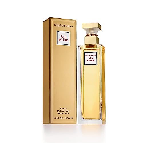 Elizabeth Arden 5th Avenue Eau de Parfum, Perfume para Mujer, Fragancia Floral y Fresca, 125 ml