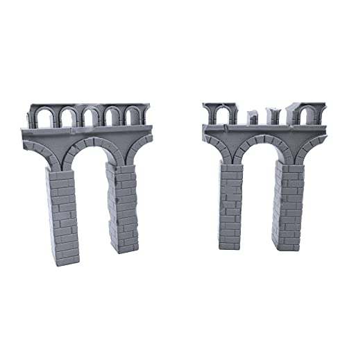EnderToys Acueductos romanos destruidos, paisajes de terreno para mesa de 32 mm, miniaturas Wargame, 3D impreso y pintable