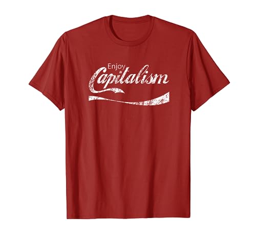Enjoy Capitalism American Entrepreneur - Camiseta con dinero político Camiseta