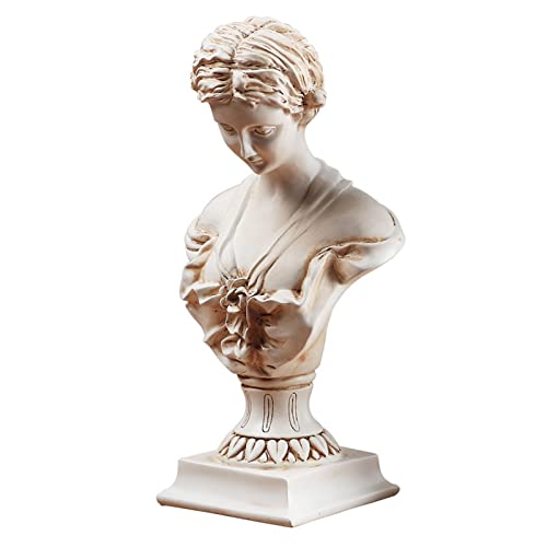 Escultura abstracta, figuras de arte moderno, busto de Venus, estatua de resina, esculturas de cabeza de diosa griega, Afrodita de Milos, bocetos, retratos, escultura, hogar, oficina, sala de estar, f
