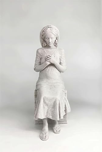 Escultura María La Bella Pastora - Javier Viver. Arte Sacro Contemporaneo [ 50 cm ]