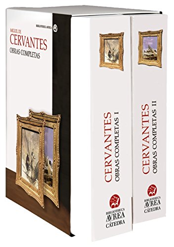 Estuche Obras completas Cervantes Vols. I y II (Bibliotheca AVREA - Estuches AVREA)