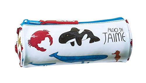 Estuche Redondo Escolar de Algo de Jaime, 200x70mm