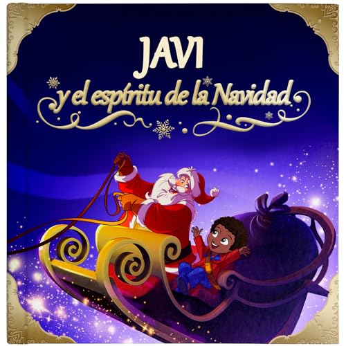 ETIKIDS - Salva la Navidad - Cuento Personalizado para niños. Convierte a tu Hijo en el protagonista, Avatar y Nombre Personalizado. Incluye valores sobre la Solidaridad. de 3 a 6 años