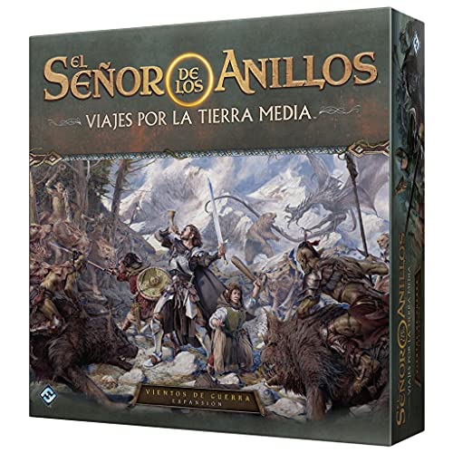 Fantasy Flight Games El Señor de los Anillos - Vientos de Guerra - Juego de Mesa en Español (JME08ES), 14+ años.